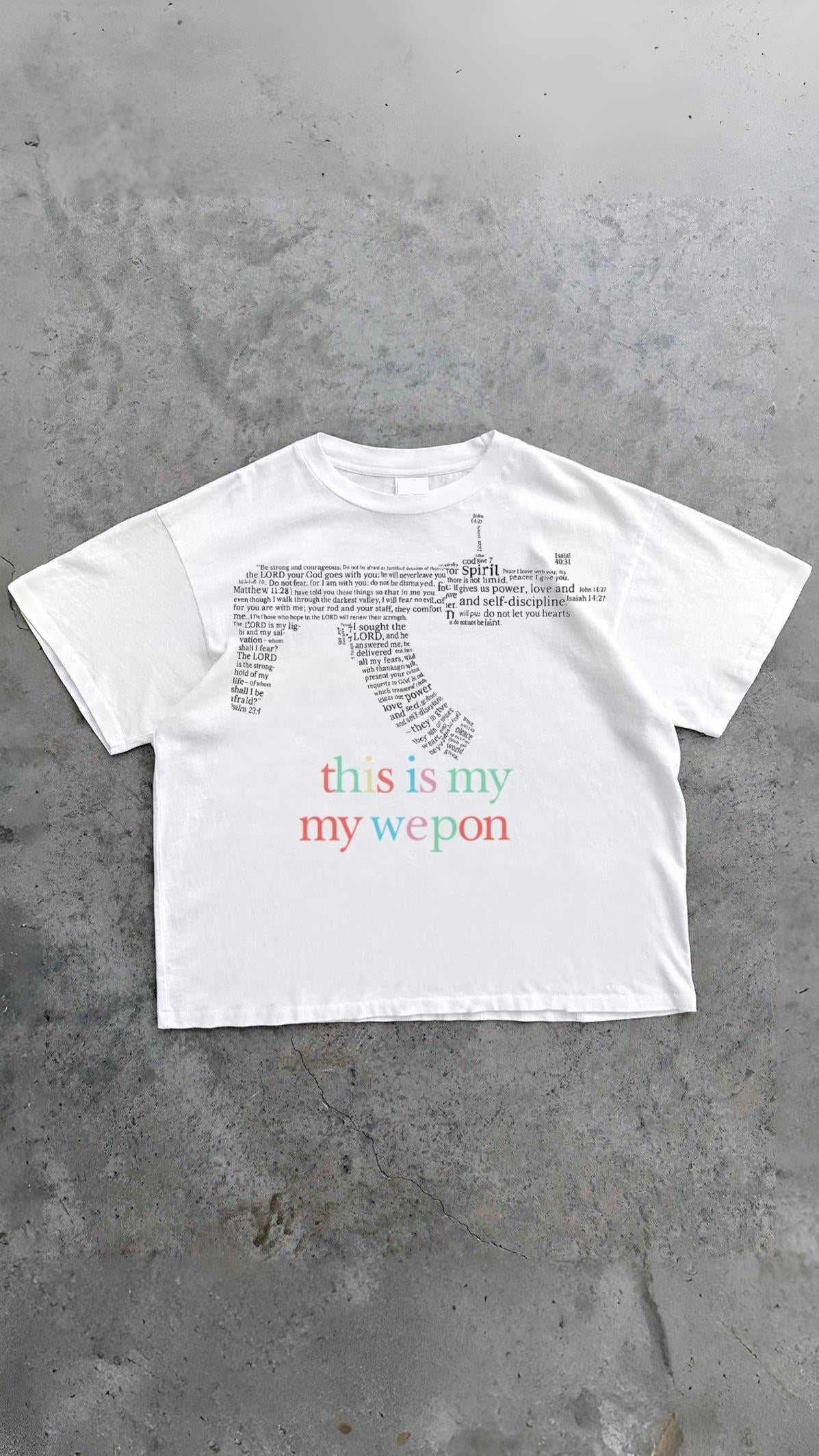 This Is My Weapon Shirt